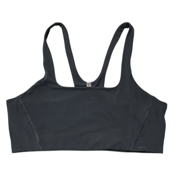 #8) FP MOVEMENT Square Neck Sports Bra XL Black Retail NWT - Picture 2 of 10